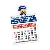 Imãs de Geladeira 4x5cm com Calendário 1000 unidades