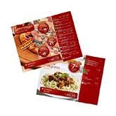 Folder 21x29,7cm 90g 4x4 UV total 2500 unidades
